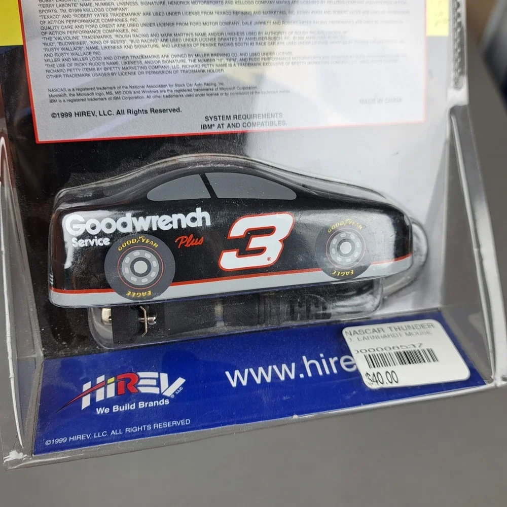 Vintage Dale Earnhardt Computer Mouse NASCAR GM Goodwrench Racing New Sealed '99